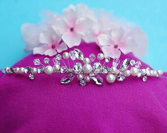 Bridal Headband Crystal Headpiece Wedding Hair Accessory Party Hairband Hairpiece Jewelry Bride Accessories Head Band Piece Wreath Weddings
