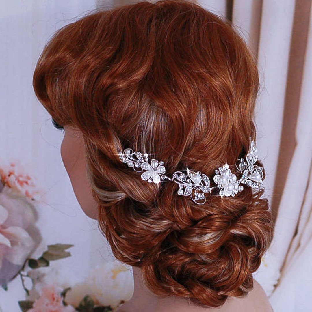 bridal wreath headpiece
