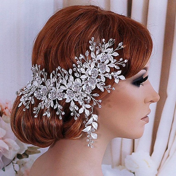 bridal jewellery headpiece