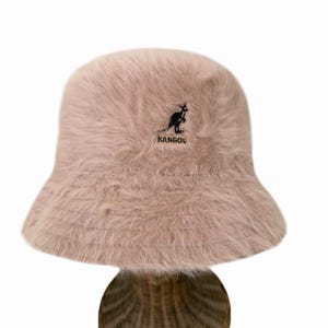 Vintage Y2K Kangol Furgora Bucket Hat Almond Angora Size L image 3