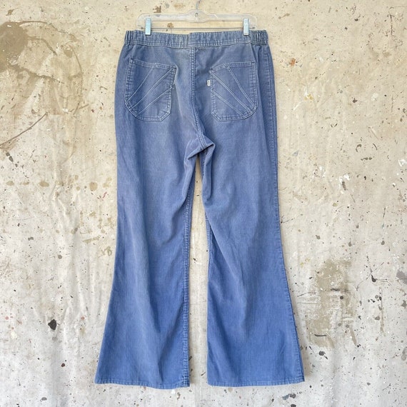 Vintage 60’s/70’s Baby Blue Levi’s 621 Corduroy F… - image 1