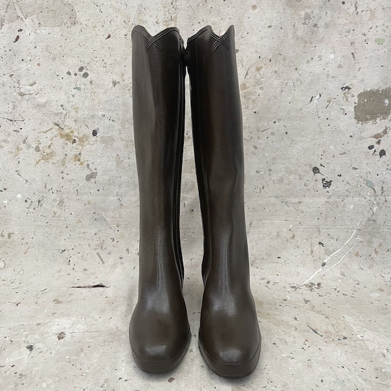 Rubber pullover boots hot sale