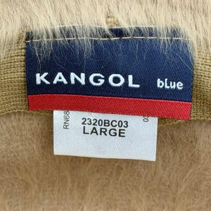 Vintage Y2K Kangol Furgora Bucket Hat Almond Angora Size L image 8