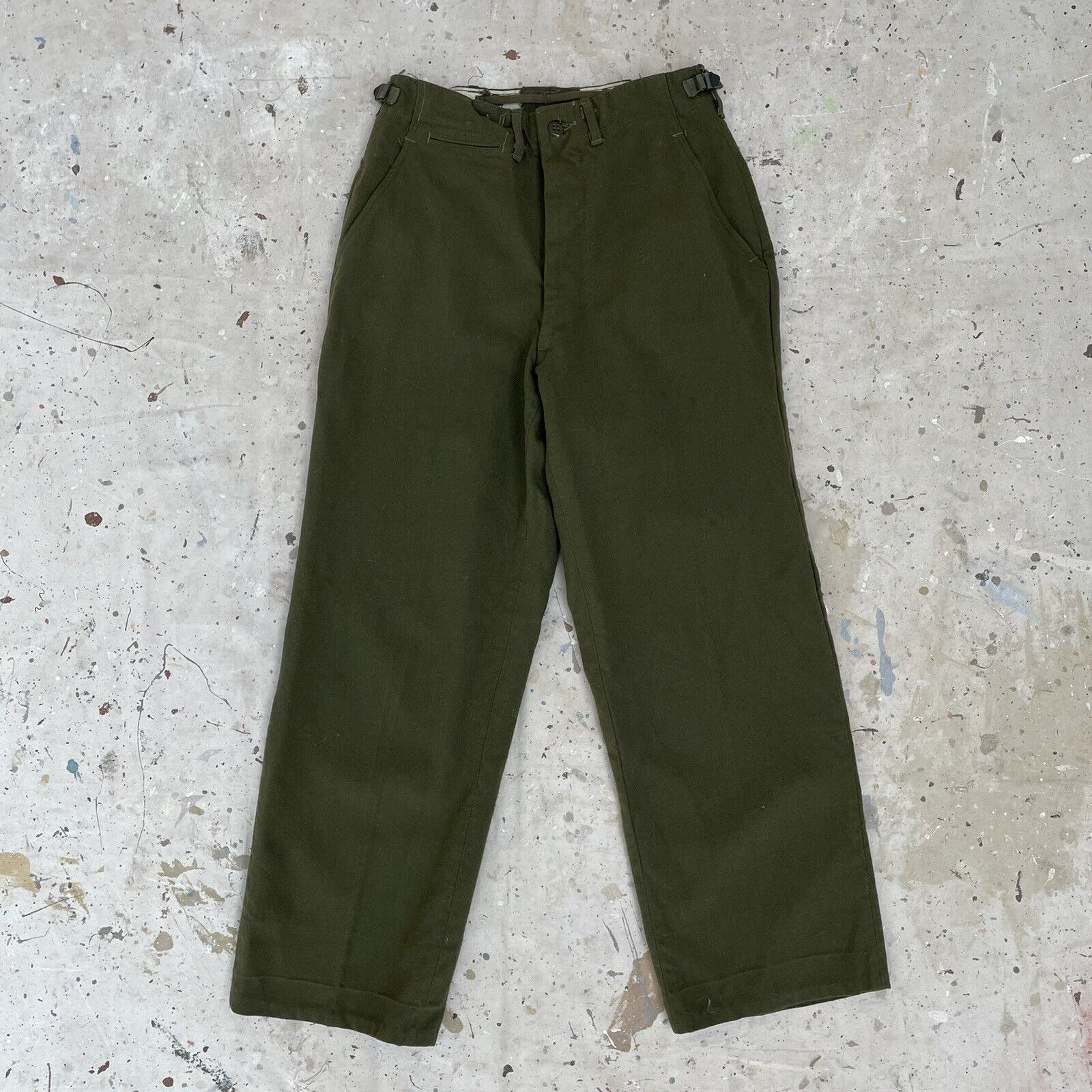 Korean War OG-108 Wool Field Trousers Short Small - Etsy