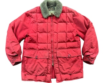 Vintage 80s Eddie Bauer Blue Goose Down Coat Small - Etsy