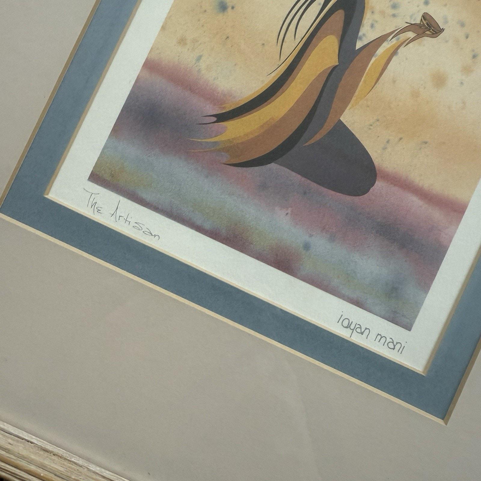 Mother of the Sea■Maxine Noel・ioyan mani Maxine Noel Ioyan Mani SIGNED Lmtd Ed. Print Framed, First Nations