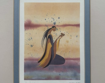 Maxine Noel Ioyan Mani SIGNED Lmtd Ed. Print Framed, First Nations