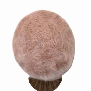 Vintage Y2K Kangol Furgora Bucket Hat Almond Angora Size L image 5