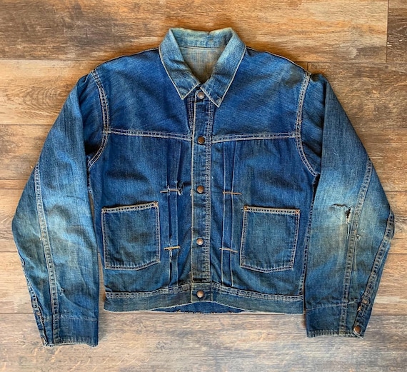 Vintage 1940’s Type 1 Denim Trucker Jean Jacket