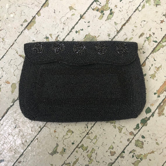 Vintage 40’s Micro Beaded Clutch Bag