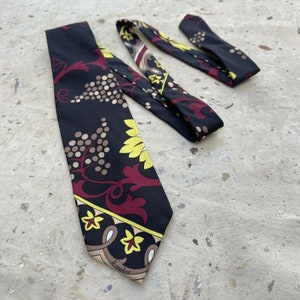 Emilio Pucci Vintage Silk Tie Psychedelic Print