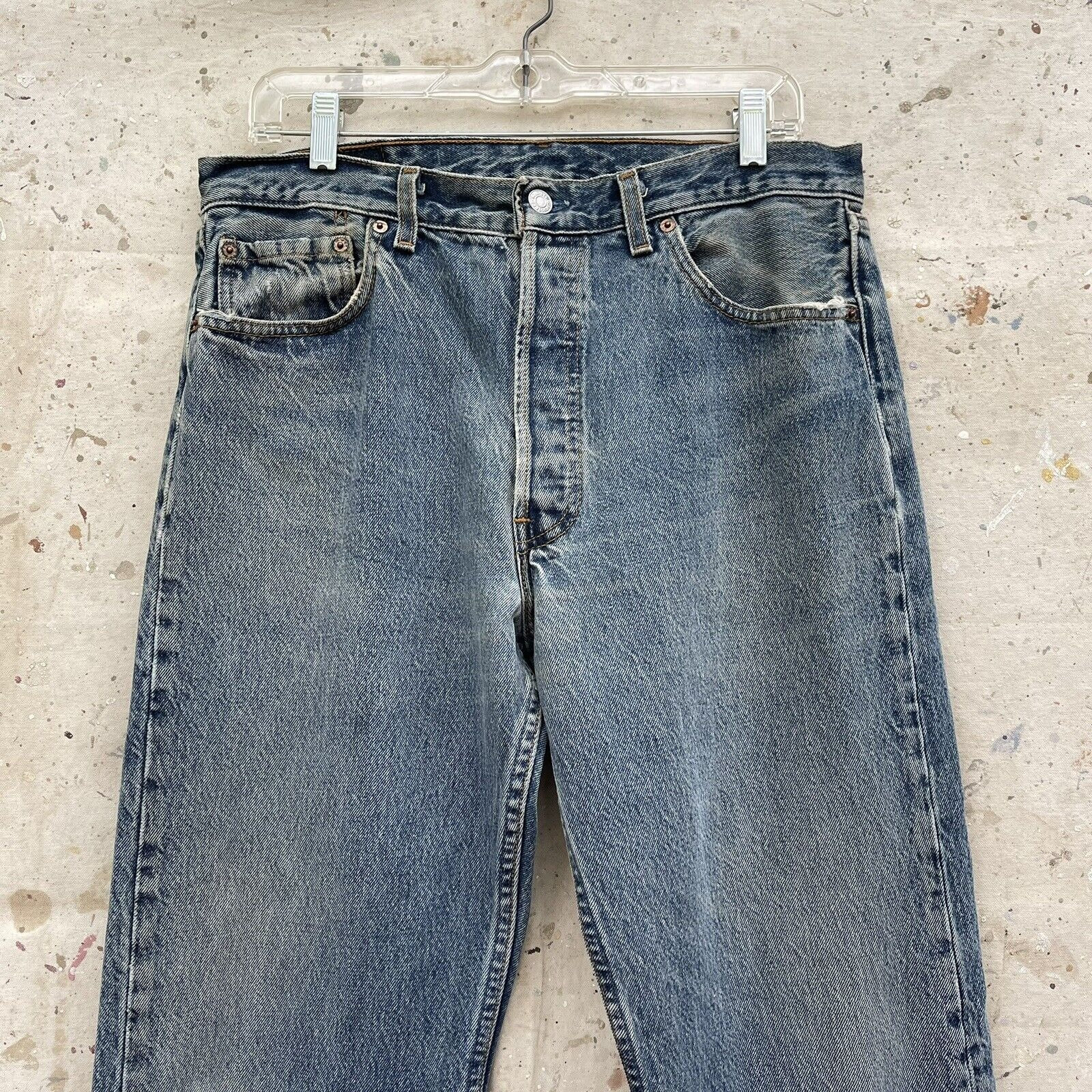 90’s“LEVI’S”501 denim pants made in usa 90'S Levi's 501 Straight Denim Pants Made in USA Women's L