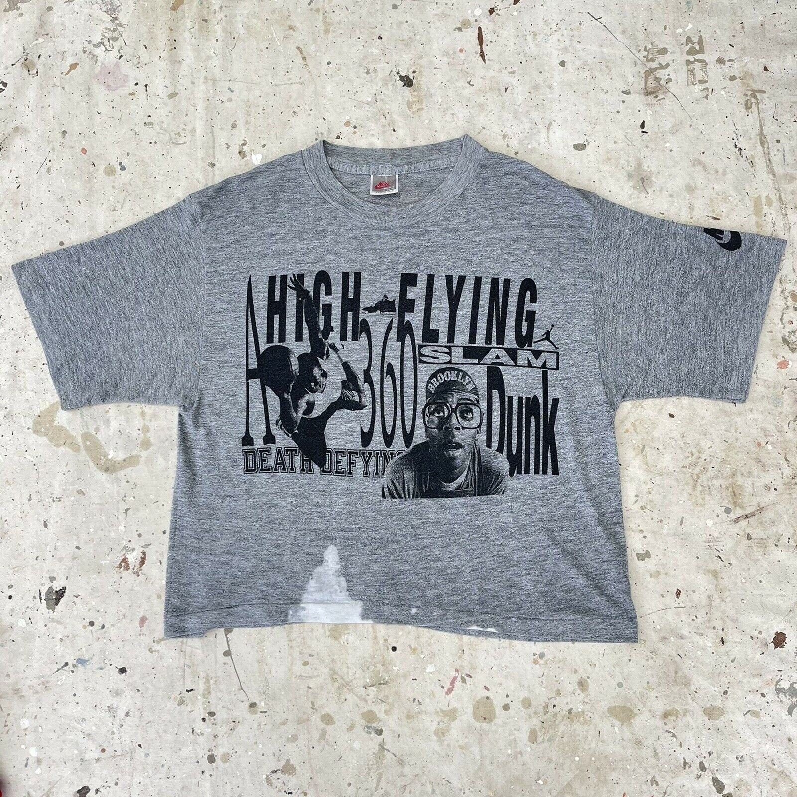 ヴィンテージ ナイキ スパイク・リー エアジョーダン Tシャツ 50/50 
