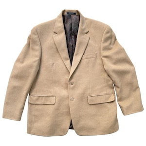 Vintage 90’s Ralph Lauren 100% Camel Hair Two Button Sports Coat Men’s Medium