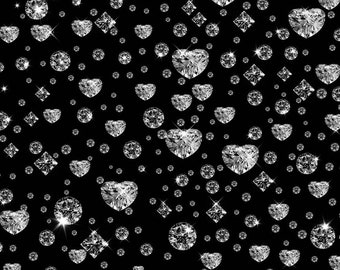 Diamond Background, Digital Background, Diamond ClipArt, Gems, Jewels, Diamond Digital Download, Diamond Overlay, Jewellery Download, Glam
