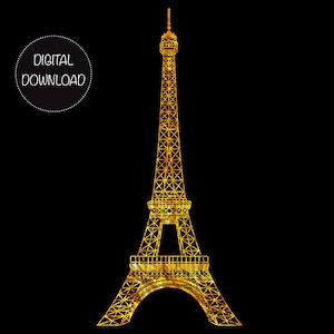 Tour Eiffel Png, Clipart Tour Eiffel, impression Tour Eiffel, Paris 2024, Paris Clipart, Paris Png, téléchargement numérique, Png Transparent