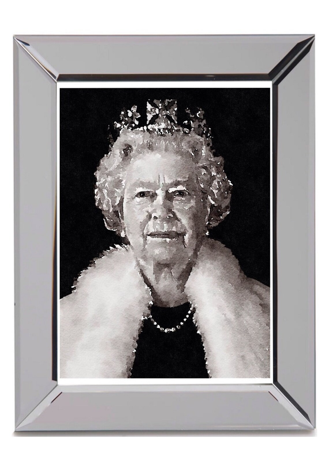 Queen Elizabeth II Print / Queen Elizabeth II Art / Queen Art | Etsy