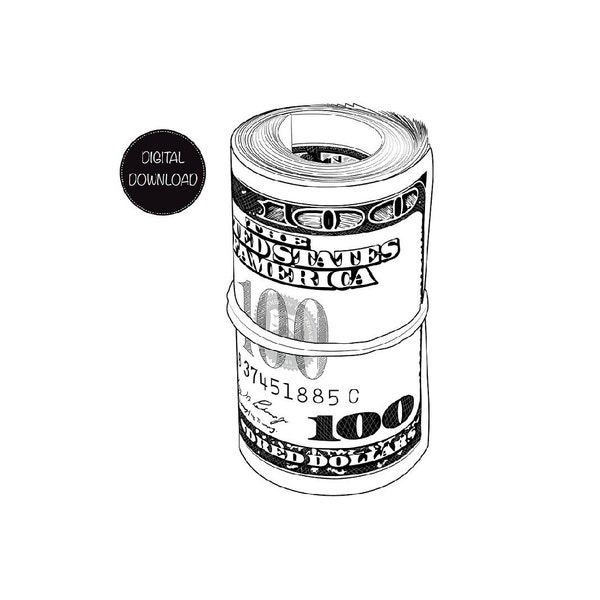 Printable Money Bands - Etsy