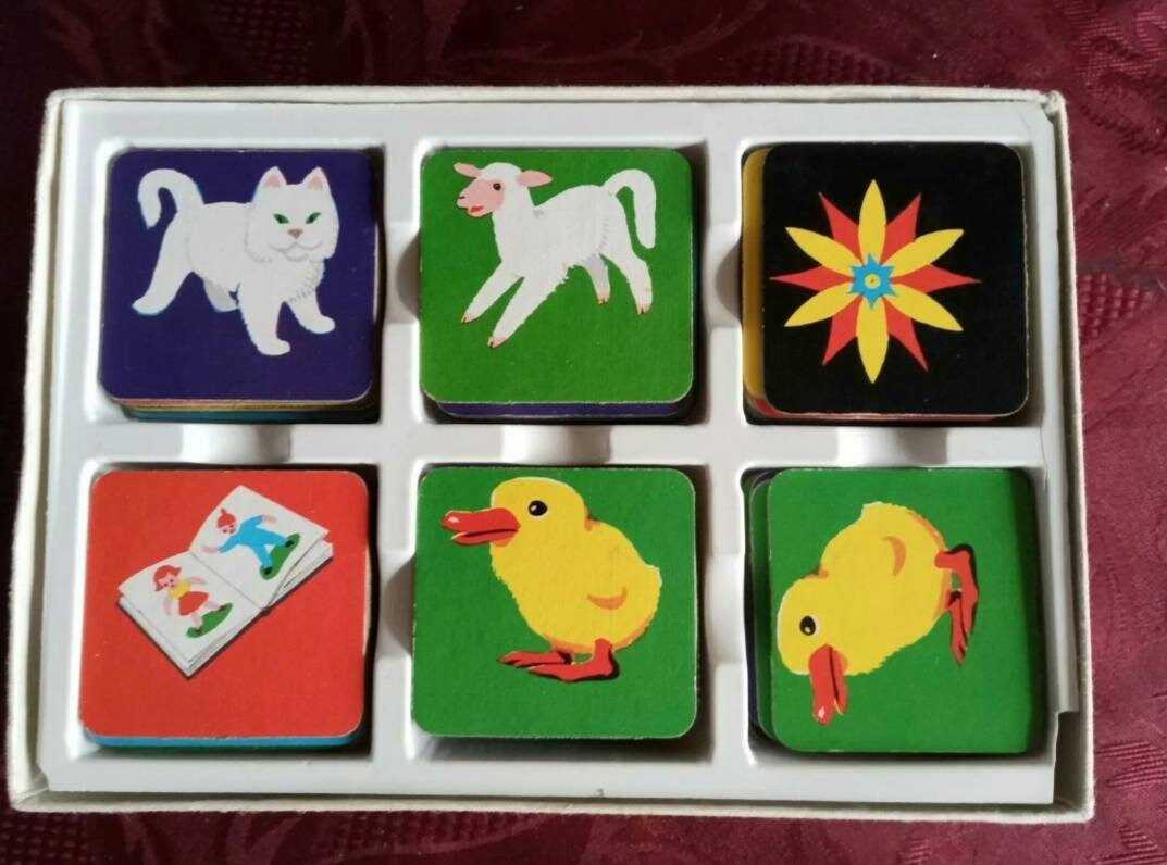 Juego de cartas Kiddy Snaps de la década de 1970 Etsy