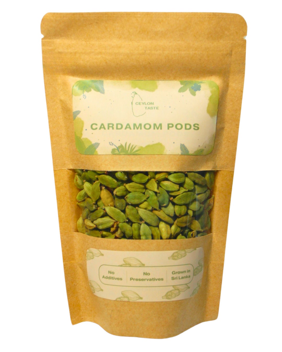 Ceylon Cardamom Pods | Premium Quality | 100g | Naturally Grown and ...