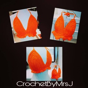 SASSY crochet crop top