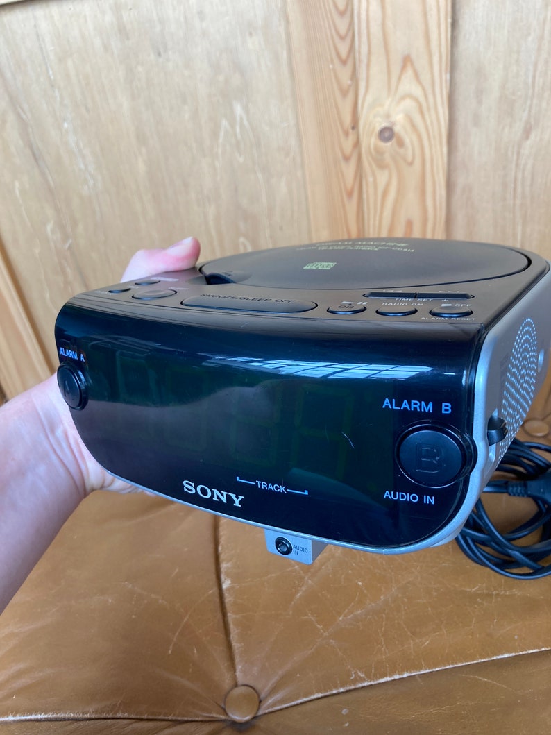 Sony Dream Machine CD814 Alam Clock Radio With Cdplayer 90's Design Etsy