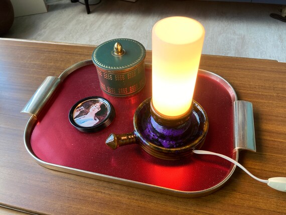 Lava lamp candle deals holder