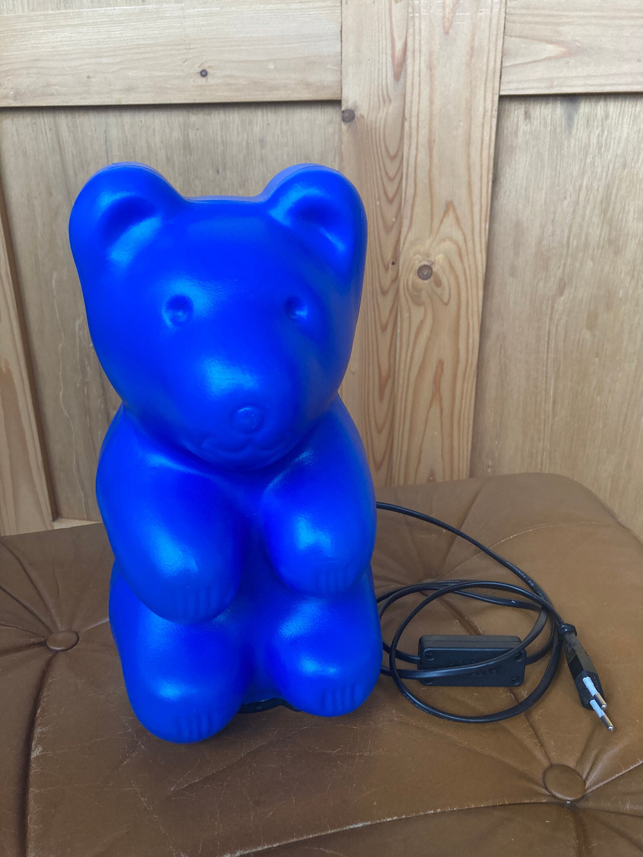 Vintage Blue Gummy Bear Lamp for sale at Pamono