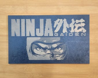 ニンジャガイデン　ポスター Ninja Gaiden NES 
