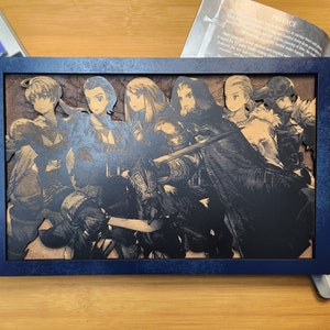 Final Fantasy Tactics - Custom Framed Laser Etched Artwork! Perfect gift for the JRPG fan!