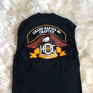 90er Grand Rapids Michigan Kapitel Harley Davidson Ärmelloses Shirt