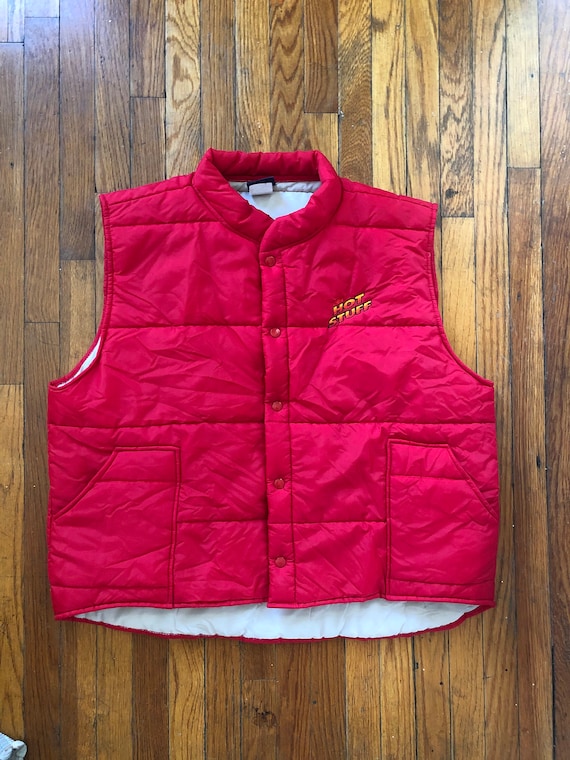 Retro 90s "Hot Stuff" Downed Vest