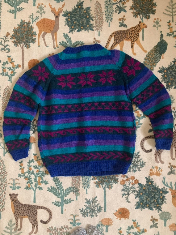 Vintage 90s Soft Wool Winter Sweater - image 2