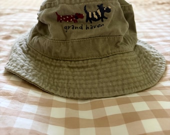 Vintage 2000s Grand Haven Dogs Bucket Hat