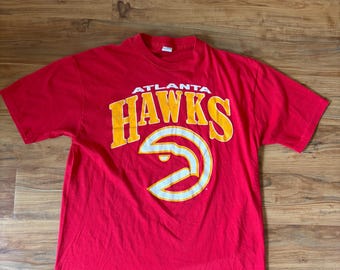 Vintage 80s NBA Basketball Atlanta Hawks T-Shirt