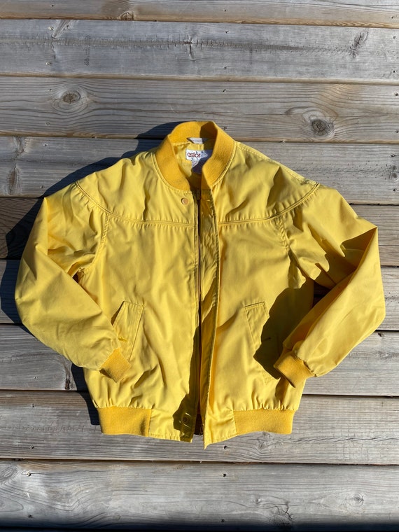 Retro 80s Zip Up Spring Jacket - image 1