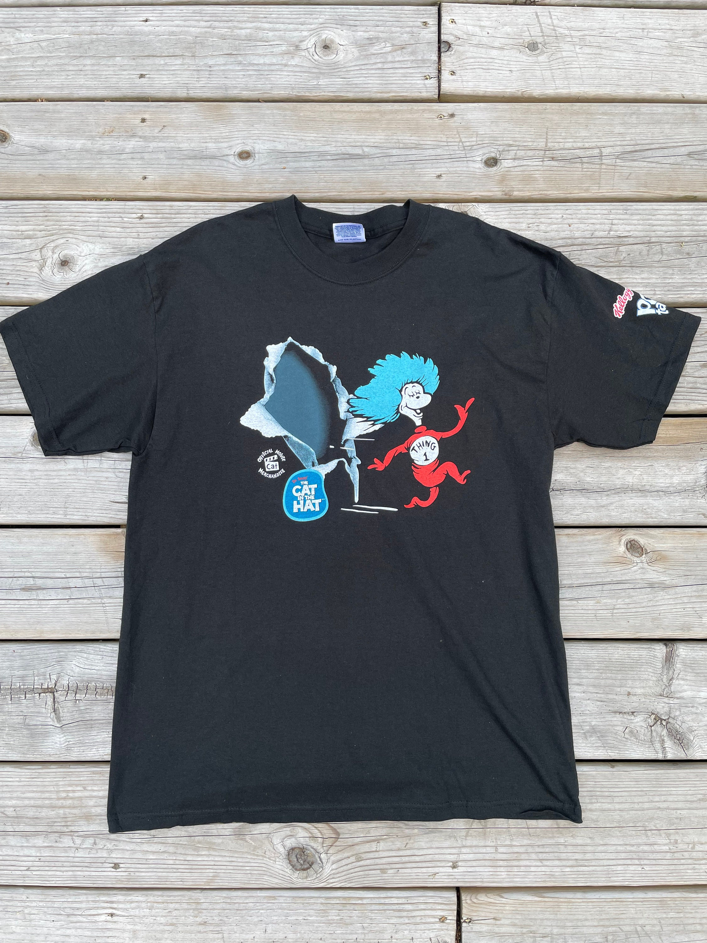 Cat in the incredible hat cancer shirt