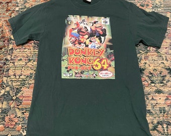 Vintage 1999 Donkey Kong 64 Nintendo 64 T-Shirt