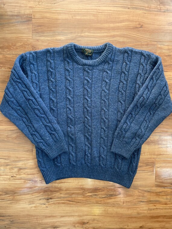 Vintage Merino Wool Sweater (XL)