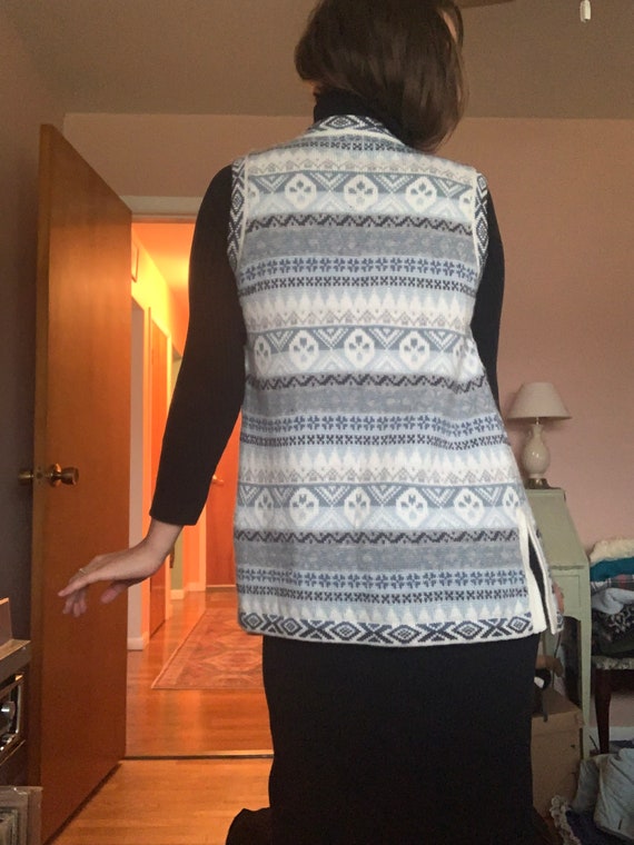 Retro 90s Alpaca Wool Vest - image 2