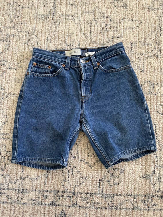 90s Gap Bootcut Denim Jean Shorts