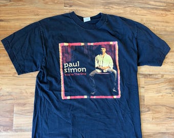 Vtg 1981 Simon and Garfunkel Concert in Central Park T-shirt