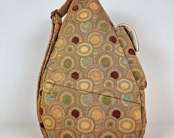 Polka Dot Tapestry Shoulder Bag