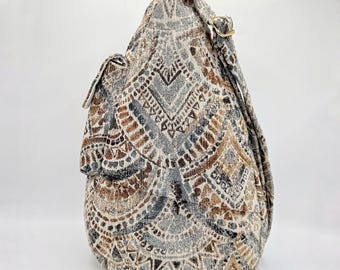 Pompeii Mosaic Shoulder Bag, Handbag, Purse, Pocketbook, Luggage, Backpack, Accessory