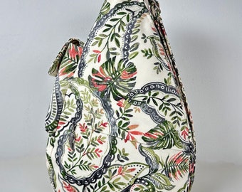 Festive Paisley Shoulder Bag, Handbag, Purse, Pocketbook, Luggage, Backpack, Accessory