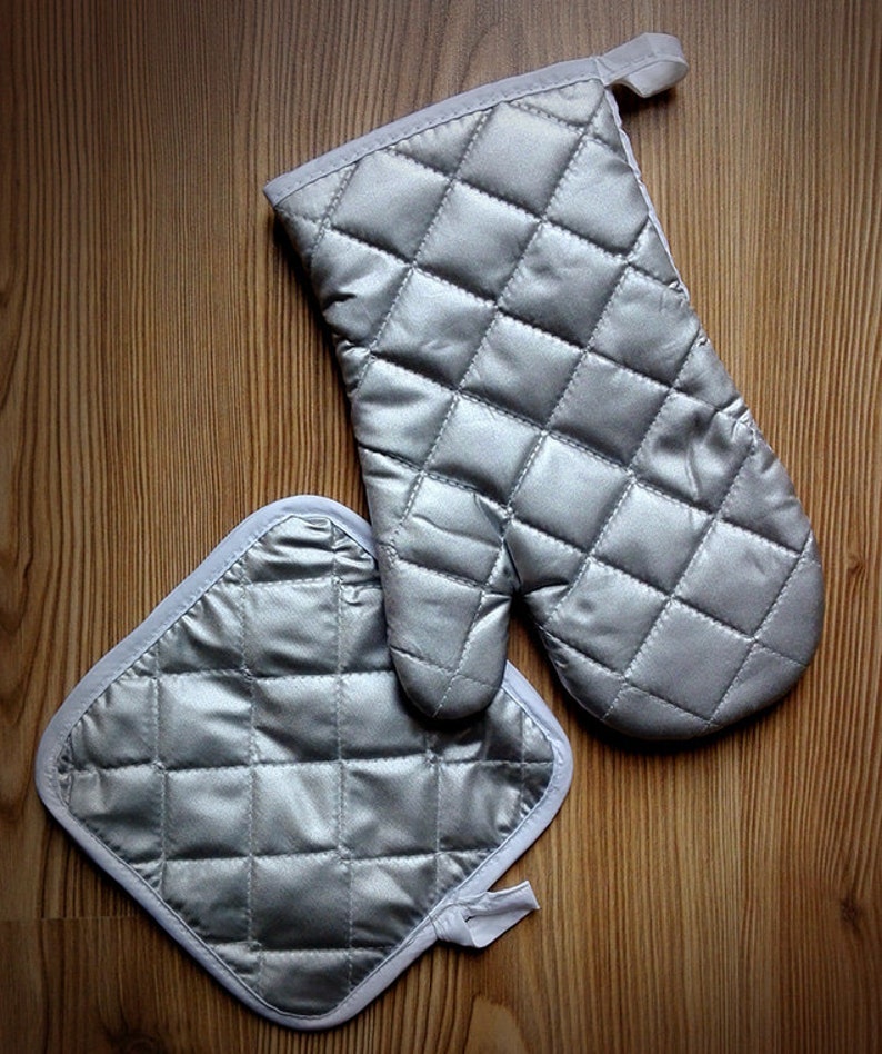 Oven Mitt Pot Holder Set Kitchen Potholders Gloves Cookware Etsy