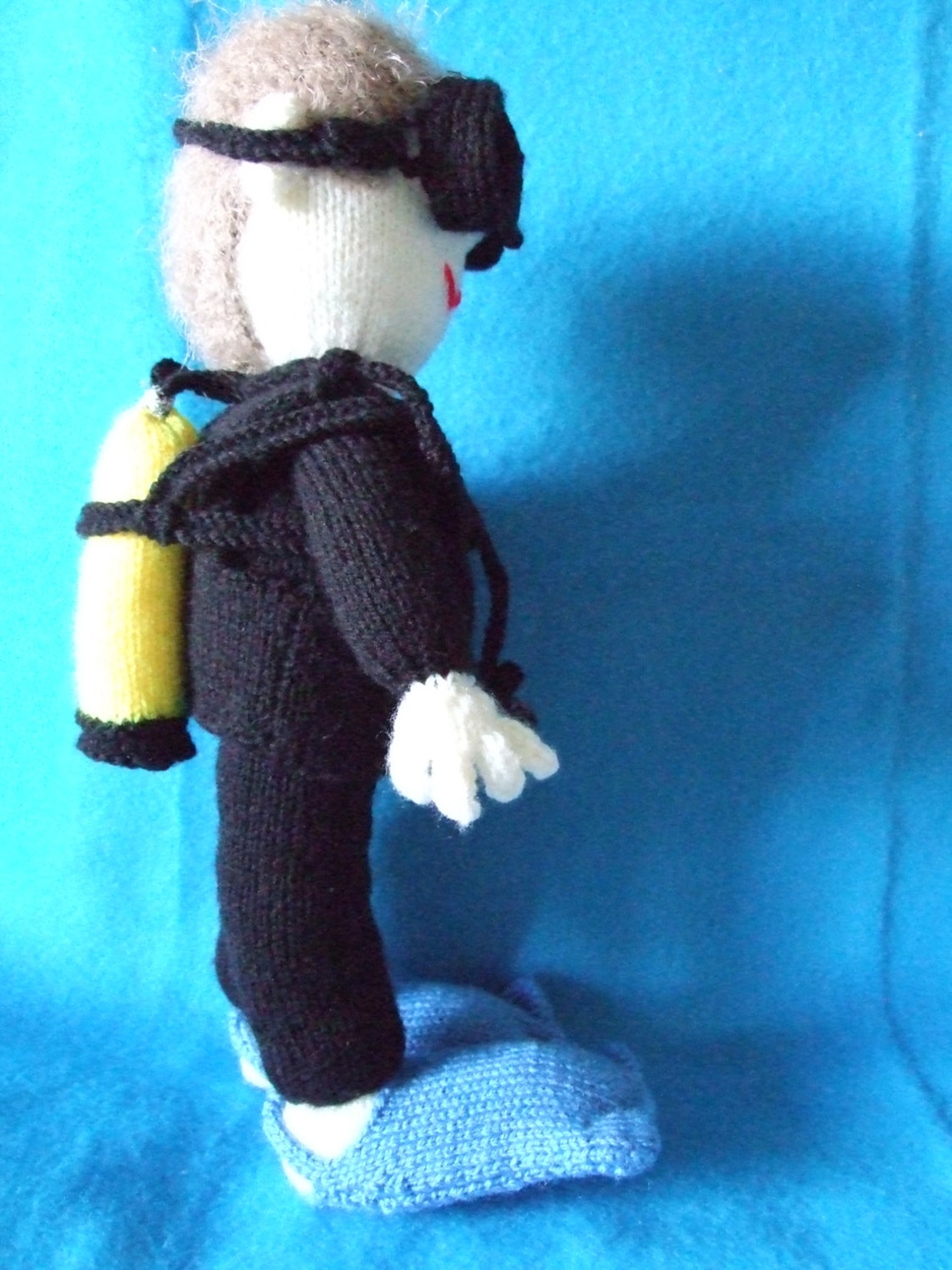 Scuba Diver Pdf Pattern - Etsy