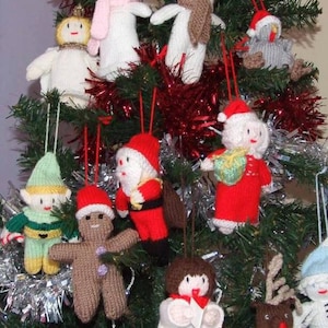 christmas knitting pattern pdf instant download