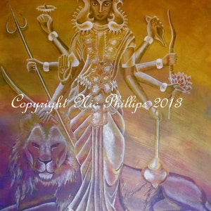 Goddess Durga (prints and cards)