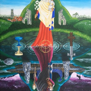 Lady of Glastonbury/Lady of Avalon (prints and cards)